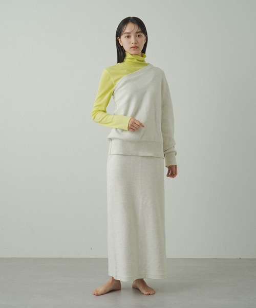 earthy(アーシー)の「【earthy_】オーガニックコットンテレコタートル(Tシャツ/カットソー・レディース・ブラック/オフホワイト/イエロー/オレンジ/ブルー・FREE)」の18枚目の写真