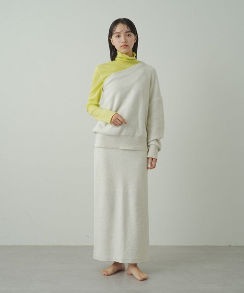 earthy(アーシー)の「【earthy_】オーガニックコットンテレコタートル(Tシャツ/カットソー・レディース・ブラック/オフホワイト/イエロー/オレンジ/ブルー・FREE)」の19枚目の写真