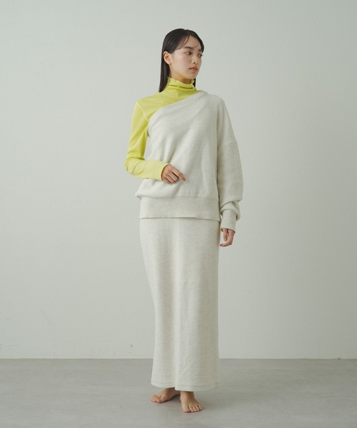 earthy(アーシー)の「【earthy_】オーガニックコットンテレコタートル(Tシャツ/カットソー・レディース・ブラック/オフホワイト/イエロー/オレンジ/ブルー・FREE)」の20枚目の写真