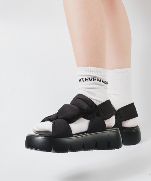 Steve Madden/bonkers クッションベルトサンダル STEVE MADDEN/スティーブ・マデン｜【予約販売開始】 23SS NEW