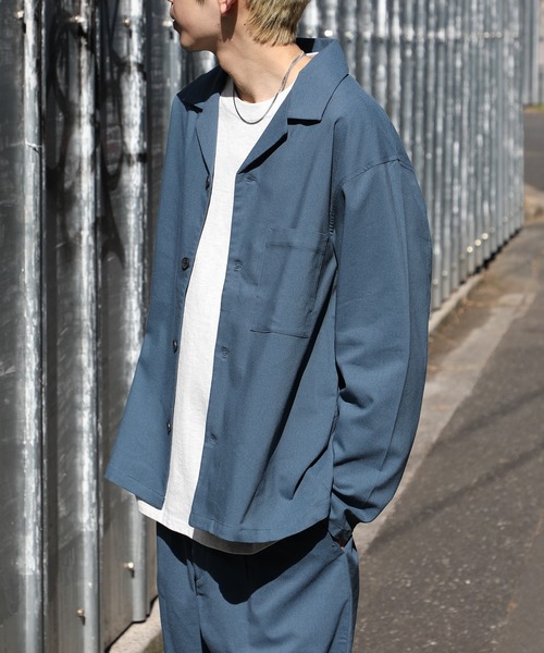 SETUP7（セットアップセブン）の「【SETUP7】セットアップシャツ MNY 3170-6050（シャツ/ブラウス・メンズ・ブラック/ブルー/グレー/ベージュ・XL/L/M）」の14枚目の写真