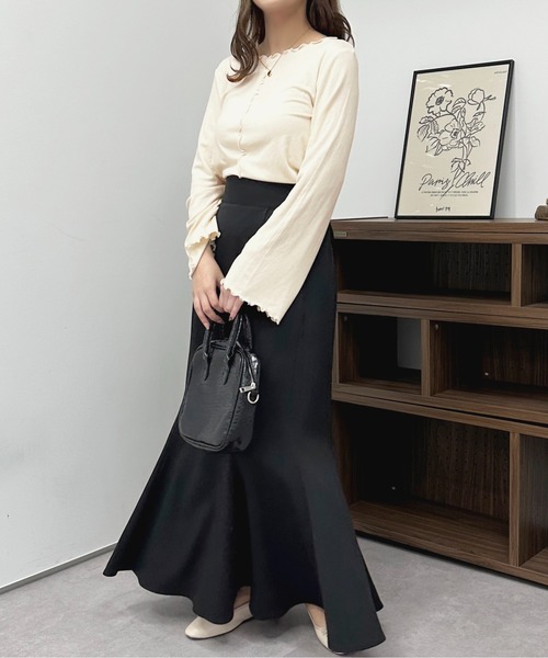 apres jour(アプレジュール)の「メローインナー【ZOZOTOWN限定アイテム】(Tシャツ/カットソー・レディース・グリーン/モカ/アイボリー・X-LARGE/フリー)」の11枚目の写真