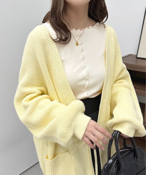 apres jour(アプレジュール)の「メローインナー【ZOZOTOWN限定アイテム】(Tシャツ/カットソー・レディース・グリーン/モカ/アイボリー・X-LARGE/フリー)」の5枚目の写真