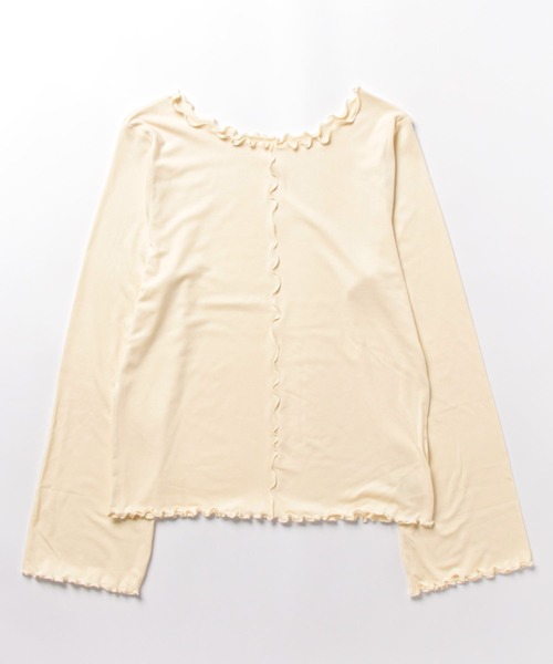 apres jour(アプレジュール)の「メローインナー【ZOZOTOWN限定アイテム】(Tシャツ/カットソー・レディース・グリーン/モカ/アイボリー・X-LARGE/フリー)」の17枚目の写真