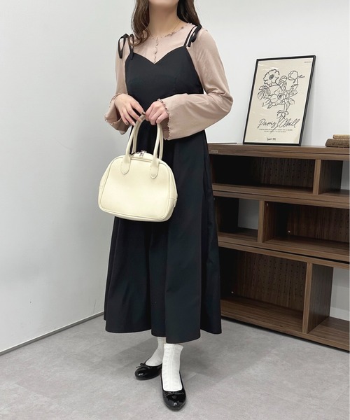 apres jour(アプレジュール)の「メローインナー【ZOZOTOWN限定アイテム】(Tシャツ/カットソー・レディース・グリーン/モカ/アイボリー・X-LARGE/フリー)」の9枚目の写真