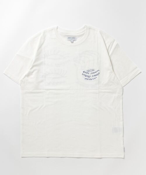 BANKS(バンクス)の「DESIGN TEE/BANKS(バンクス)半袖Tシャツ(Tシャツ/カットソー・メンズ・ダークベージュ/ブラウン/オフホワイト・MEDIUM/LARGE/X-LARGE)」の2枚目の写真