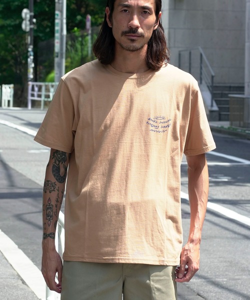 BANKS(バンクス)の「DESIGN TEE/BANKS(バンクス)半袖Tシャツ(Tシャツ/カットソー・メンズ・ダークベージュ/ブラウン/オフホワイト・MEDIUM/LARGE/X-LARGE)」の13枚目の写真