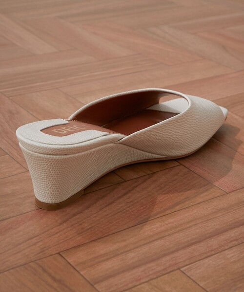 DEICY(デイシー)の「ウェッジミュール(サンダル・レディース・ピンク/ブラック/アイボリー・M/L/S)」の13枚目の写真