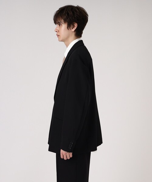 tk.TAKEO KIKUCHI（ティーケータケオキクチ）の「◆360度ストレッチ テーラードジャケット（テーラードジャケット・メンズ・ブラック/モスグリーン・01/02/03）」の5枚目の写真