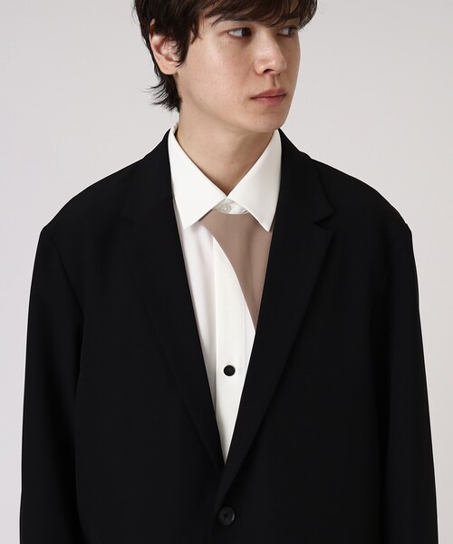 tk.TAKEO KIKUCHI（ティーケータケオキクチ）の「◆360度ストレッチ テーラードジャケット（テーラードジャケット・メンズ・ブラック/モスグリーン・01/02/03）」の7枚目の写真