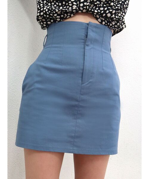 EMODA(エモダ)の「ハイウエストタックスカート(スカート・レディース・ブラック/その他/ブルー/ブラウン・SMALL/MEDIUM)」の18枚目の写真