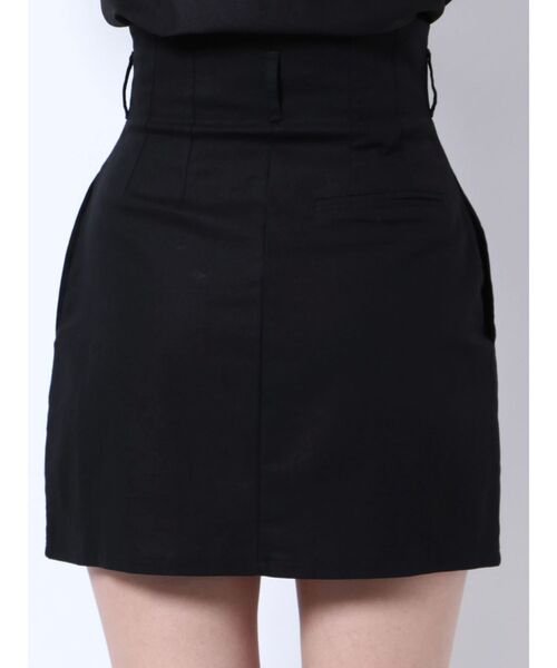 EMODA(エモダ)の「ハイウエストタックスカート(スカート・レディース・ブラック/その他/ブルー/ブラウン・SMALL/MEDIUM)」の19枚目の写真
