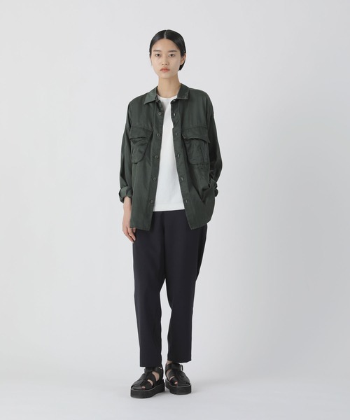 ZUCCa（ズッカ）の「キュプラサテン / シャツ / (O)（シャツ/ブラウス・メンズ・ブルー/グリーン/ネイビー・X-SMALL/M size）」の17枚目の写真