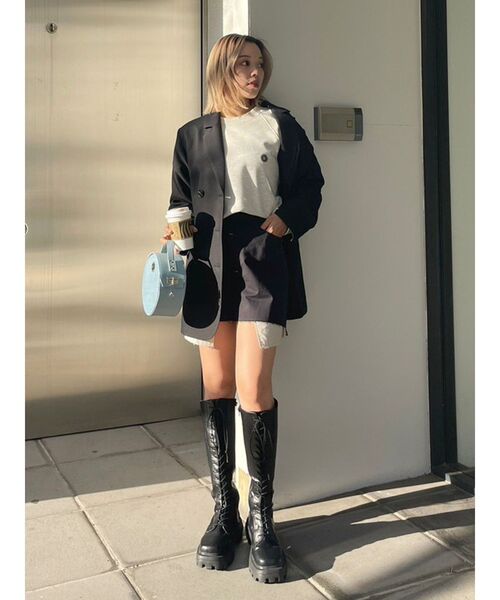 EVRIS(エヴリス)の「ポケットデザインローウエストスカート(スカート・レディース・カーキ/ブラック・SMALL/MEDIUM)」の19枚目の写真