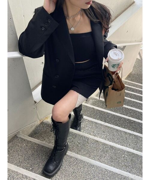 EVRIS(エヴリス)の「ポケットデザインローウエストスカート(スカート・レディース・カーキ/ブラック・SMALL/MEDIUM)」の17枚目の写真