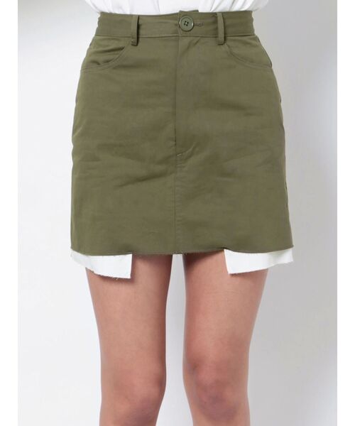EVRIS(エヴリス)の「ポケットデザインローウエストスカート(スカート・レディース・カーキ/ブラック・SMALL/MEDIUM)」の14枚目の写真