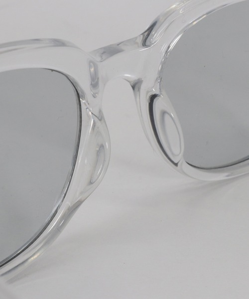 ADAMPATEK / clear frame cell sunglasses/ウェリントン クリア