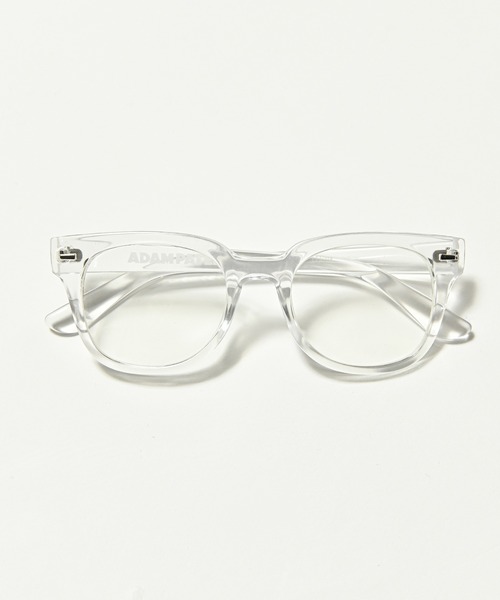 ADAMPATEK / clear frame cell sunglasses/ウェリントン クリア