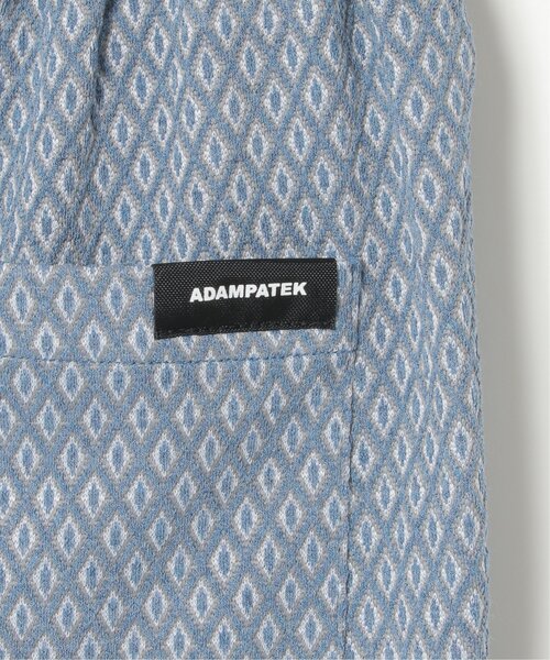 ADAM PATEK(アダムパテック)の「【ADAM PATEK/アダムパテック】jacquard track pants ジャガードトラックパンツ(その他パンツ・メンズ・ブルー/ブラック・LL/L/M)」の5枚目の写真