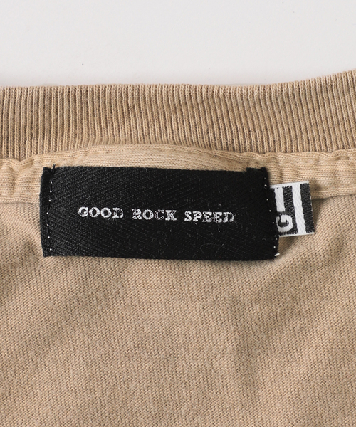 GOOD ROCK SPEED(グッドロックスピード)の「【GOOD ROCK SPEEDxSPICKSPAN】 PACK TEE(Tシャツ/カットソー・レディース・ブラック/ブラック系その他/ベージュ系その他/ベージュ・MEDIUM)」の16枚目の写真