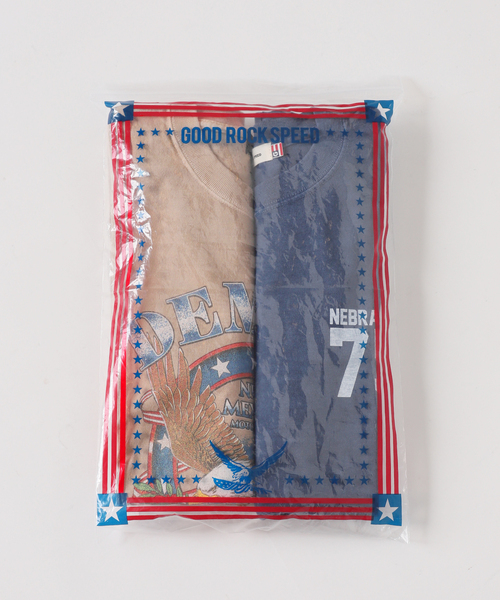 GOOD ROCK SPEED(グッドロックスピード)の「【GOOD ROCK SPEEDxSPICKSPAN】 PACK TEE(Tシャツ/カットソー・レディース・ブラック/ブラック系その他/ベージュ系その他/ベージュ・MEDIUM)」の19枚目の写真