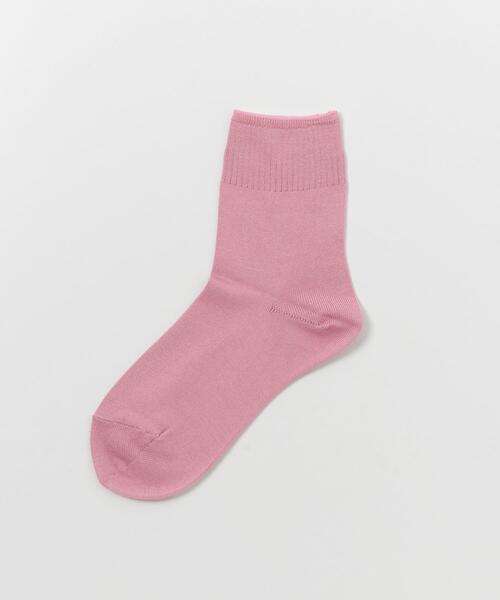 かぐれ（カグレ）の「シルクリブソックス（ソックス/靴下・レディース・ホワイト/ピンク/イエロー/ベージュ系その他・FREE）」の7枚目の写真