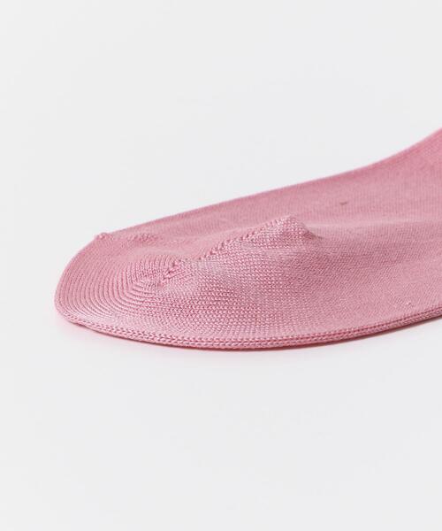 かぐれ（カグレ）の「シルクリブソックス（ソックス/靴下・レディース・ホワイト/ピンク/イエロー/ベージュ系その他・FREE）」の8枚目の写真