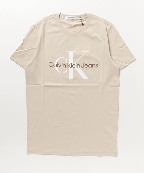 Calvin Klein Jeans（カルヴァンクラインジーンズ）の「Calvin Klein Jeans/ カルバンクラインジーンズ SEASONAL MONOLOGO TEE（Tシャツ/カットソー・メンズ・ブルー/オレンジ/チャコール/ライトグレー・L/XL/M）」の11枚目の写真