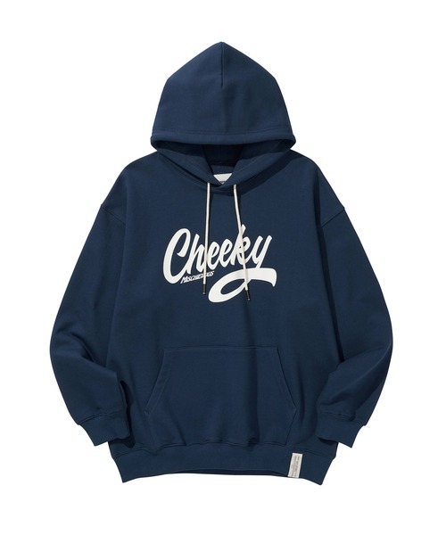 LIBERE(リベーレ)の「LIBERE リベーレ / CHEEKY HOODIE チーキービッグシルエットフーディー パーカー / 231225-231226(パーカー・メンズ・グレー/ネイビー・SMALL/MEDIUM/LARGE)」の11枚目の写真