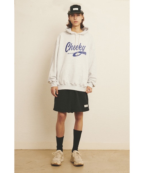 LIBERE(リベーレ)の「LIBERE リベーレ / CHEEKY HOODIE チーキービッグシルエットフーディー パーカー / 231225-231226(パーカー・メンズ・グレー/ネイビー・SMALL/MEDIUM/LARGE)」の13枚目の写真