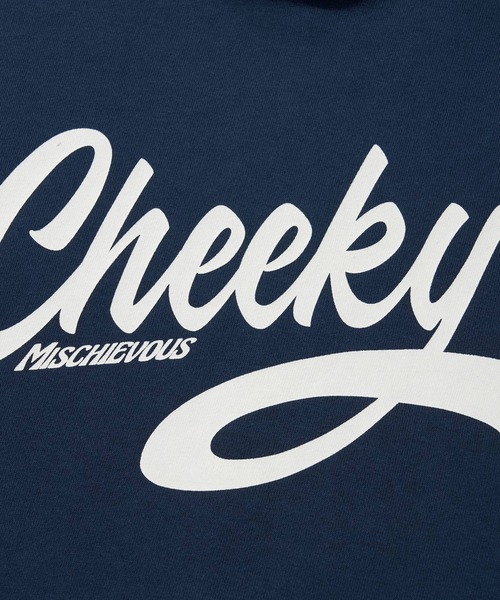 LIBERE(リベーレ)の「LIBERE リベーレ / CHEEKY HOODIE チーキービッグシルエットフーディー パーカー / 231225-231226(パーカー・メンズ・グレー/ネイビー・SMALL/MEDIUM/LARGE)」の20枚目の写真