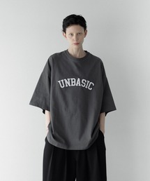 remer | loose UNBASIC logo over Tee / ルーズアンベーシックロゴオーバーT(Tシャツ/カットソー)