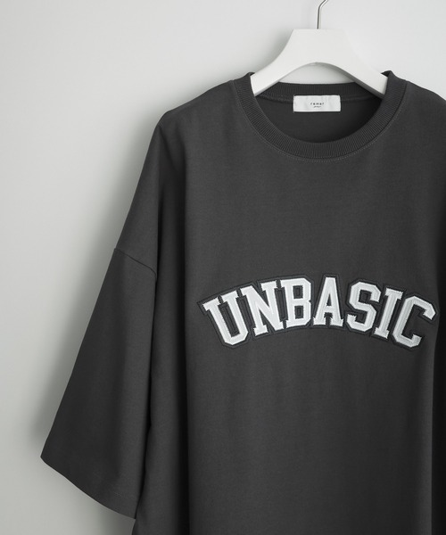 remer（リメール）の「loose UNBASIC logo over Tee / ルーズアンベーシックロゴオーバーT（Tシャツ/カットソー・メンズ・ブラック/チャコールグレー/グレー・SMALL/MEDIUM/LARGE）」の20枚目の写真