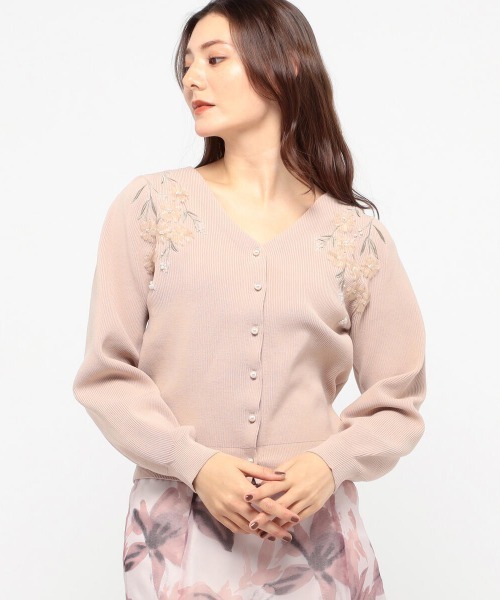 MISCH MASCH（ミッシュマッシュ）の「テープフラワー刺しゅう