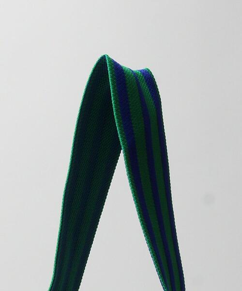 beej（ビージ）の「＜beej＞ニット ストライプ ワンショルダーバッグ（ショルダーバッグ・レディース・ケリー/オレンジ・FREE）」の7枚目の写真