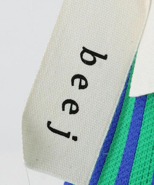 beej（ビージ）の「＜beej＞ニット ストライプ ワンショルダーバッグ（ショルダーバッグ・レディース・ケリー/オレンジ・FREE）」の11枚目の写真