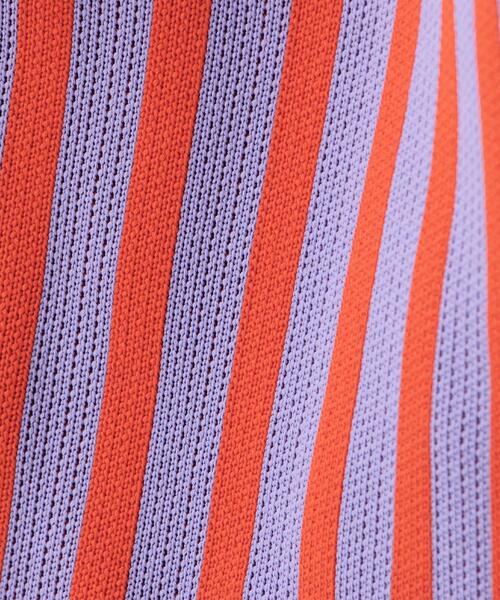 beej（ビージ）の「＜beej＞ニット ストライプ ワンショルダーバッグ（ショルダーバッグ・レディース・ケリー/オレンジ・FREE）」の17枚目の写真