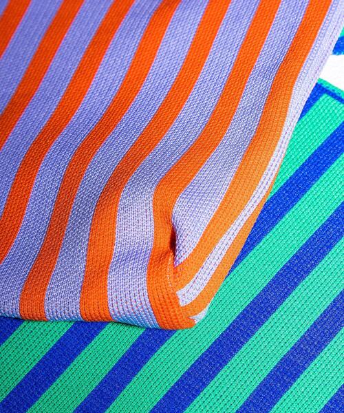 beej（ビージ）の「＜beej＞ニット ストライプ ワンショルダーバッグ（ショルダーバッグ・レディース・ケリー/オレンジ・FREE）」の21枚目の写真