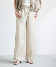 le.coeur blanc | レーヨン麻イージーパンツ(その他パンツ)
