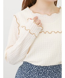 ehka sopo | メローカットソー(Tシャツ/カットソー)