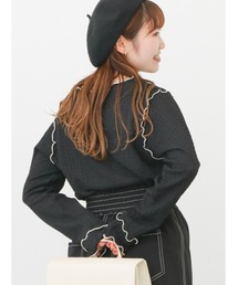 ehka sopo | メローカットソー(Tシャツ/カットソー)