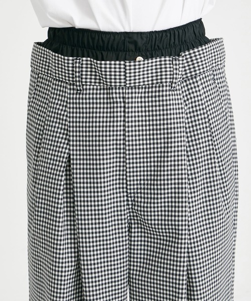ベッドフォード(BED j.w. FORD)タックスラックス BED J.W. FORD / ベッドフォード】No Emb. Wide-Pants