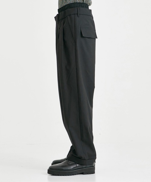 BED J.W. FORD / ベッドフォード】No Emb. Wide-Pants
