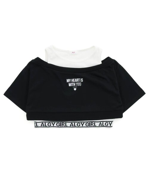 algy（アルジー）の「タンタケドッキングT（Tシャツ/カットソー・キッズ・ライム/オフホワイト/ブラック・X-SMALL/XX-SMALL/XXX-SMALL/MEDIUM/SMALL）」の13枚目の写真