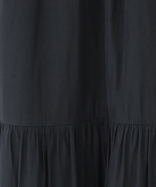 GALLEST（ギャレスト）の「サテンワッシャーティアードスカート【ウォッシャブル】（スカート・レディース・チャコールグレー/ライトグレー・05/13/36/38/40）」の14枚目の写真