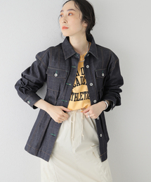 【eenie / イーニー】WAIST TUCK DENIM JACKET