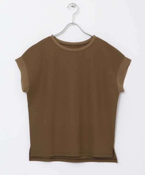 ITEMS URBANRESEARCH（アイテムズ アーバンリサーチ）の「バックタックフレンチプルオーバー（Tシャツ/カットソー・レディース・ブラック/ホワイト/カーキ/キャメル・FREE）」の8枚目の写真