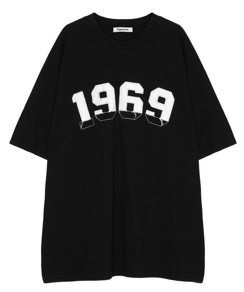 Figments（フィグメンツ）の「1969ステッチオーバーTシャツ（Tシャツ/カットソー・レディース・ブラック・FREE）」の14枚目の写真