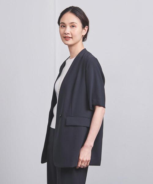 レース ショートスリーブ ジャケット