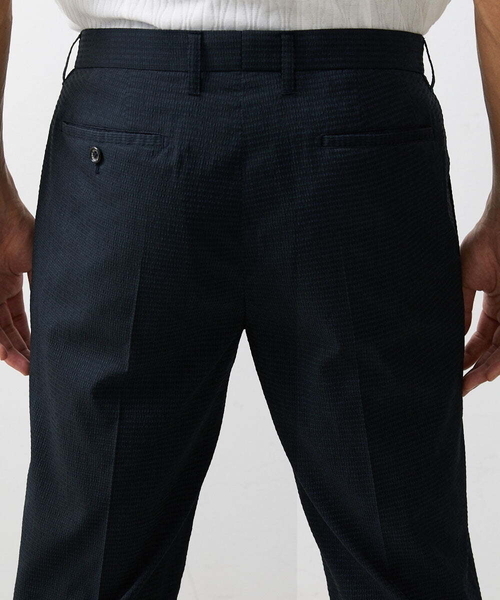 MICHEL KLEIN HOMME (ミッシェルクランオム)の「メッシュサッカースラックスパンツ(スラックス・メンズ・ネイビー・LARGE/X-LARGE/MEDIUM)」の11枚目の写真